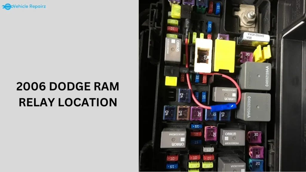 2006 Dodge Ram Relay Location