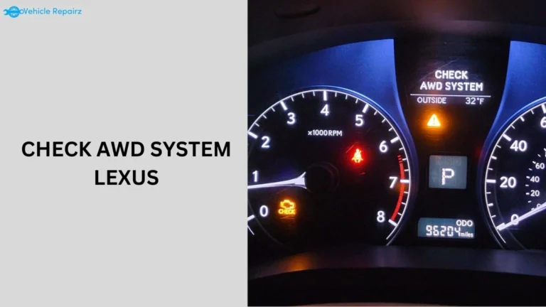 check awd system lexus