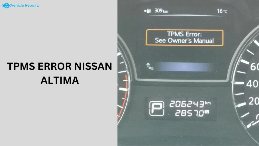 tpms error nissan altima